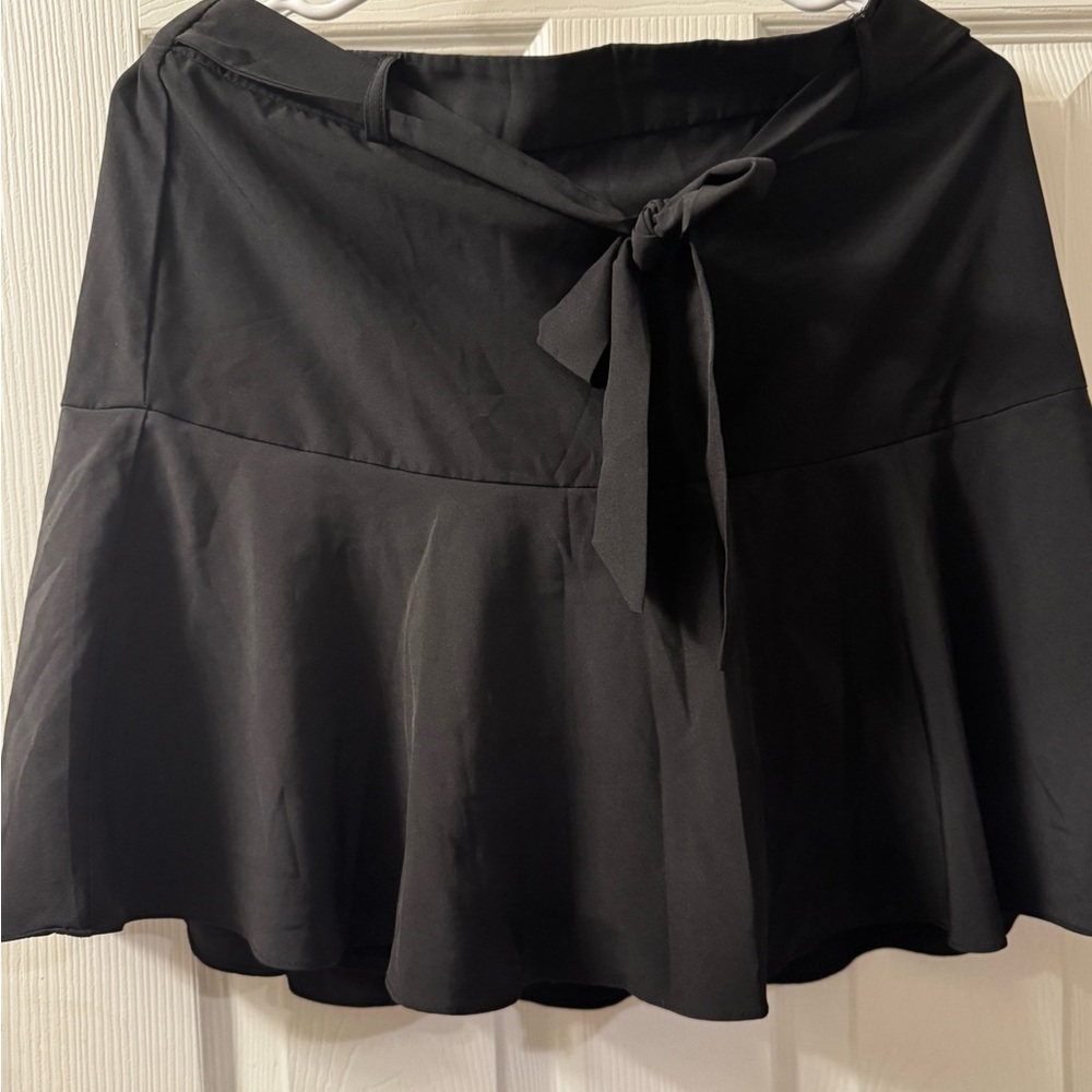 Soho Apparel Black Skater Skirt